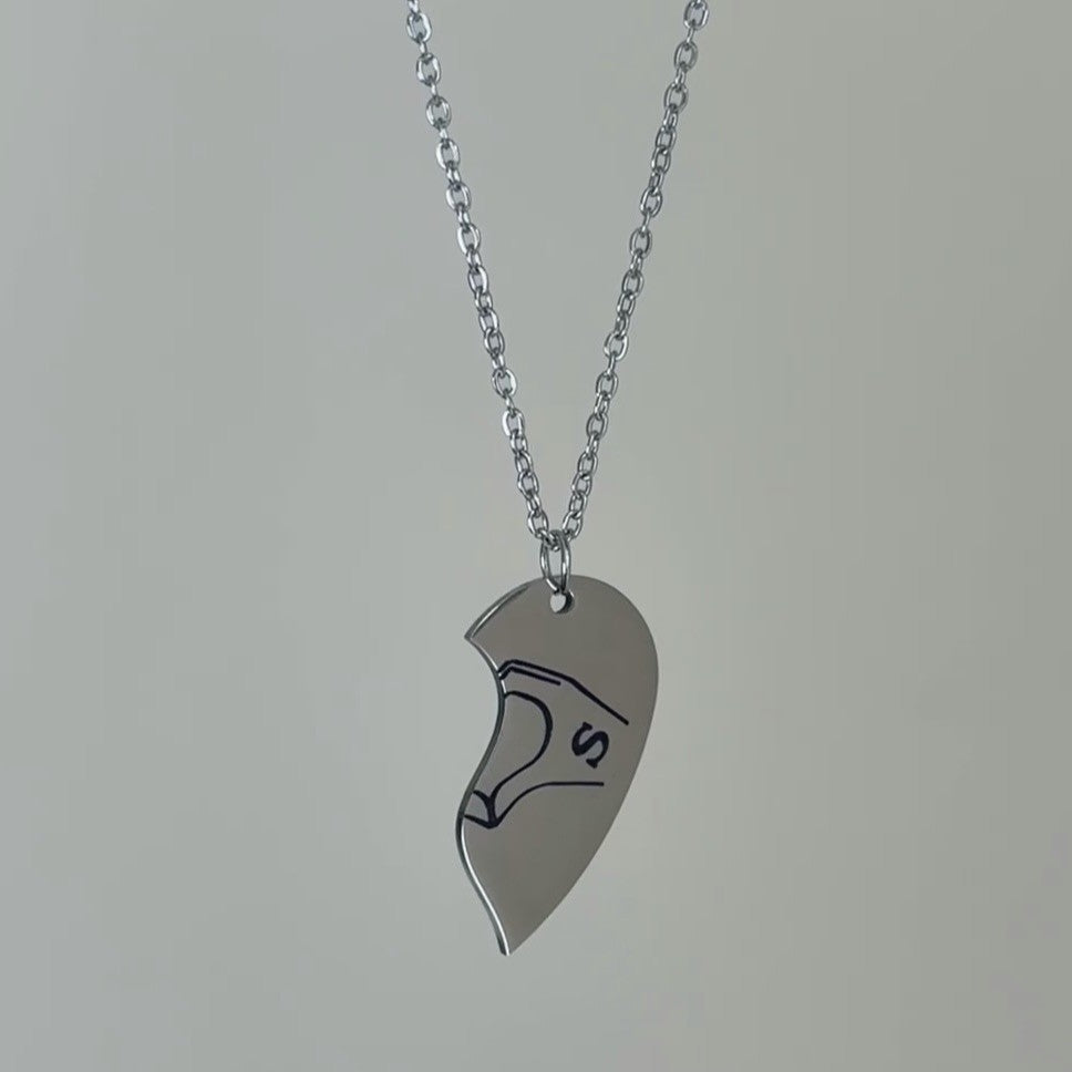 Wholesale Stainless Steel Heart Necklace