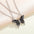 Wholesale  Friends Color Butterfly Friendship Magnetic Necklace