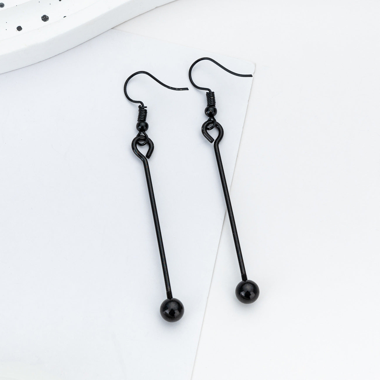 Wholesale DIY Beaded  Metal Earrings