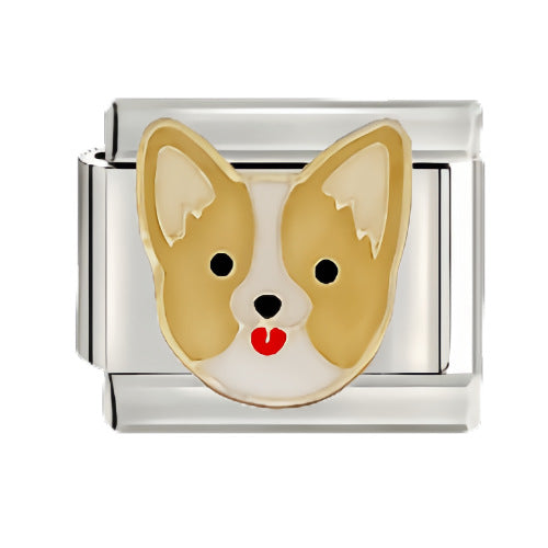 Wholesale 9mm Italian Charm Starter Bracelets DIY square Single Section Creative Stainless Steel Composable Bracelet