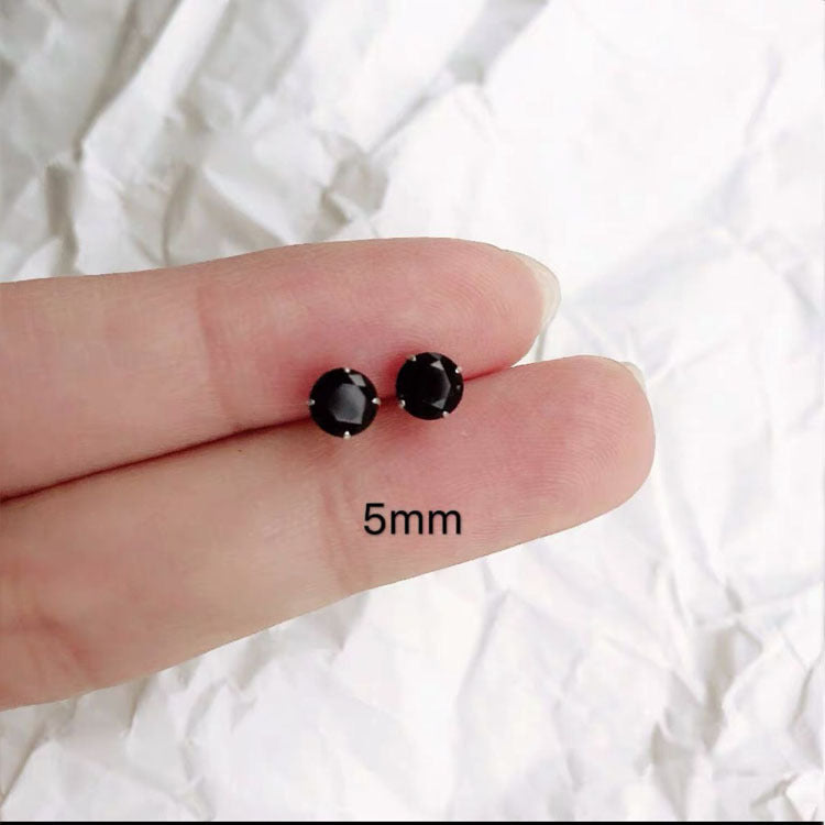 Wholesale Chic Copper Electroplated Sparkling Earrings Fashion Jewelry Accessory for Women