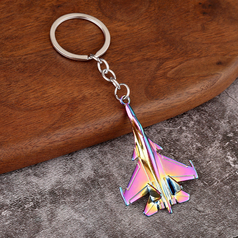 Wholesale Alloy Airplane Model Keychain