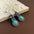 Wholesale Retro Turquoise Pendant Necklace Earrings Set