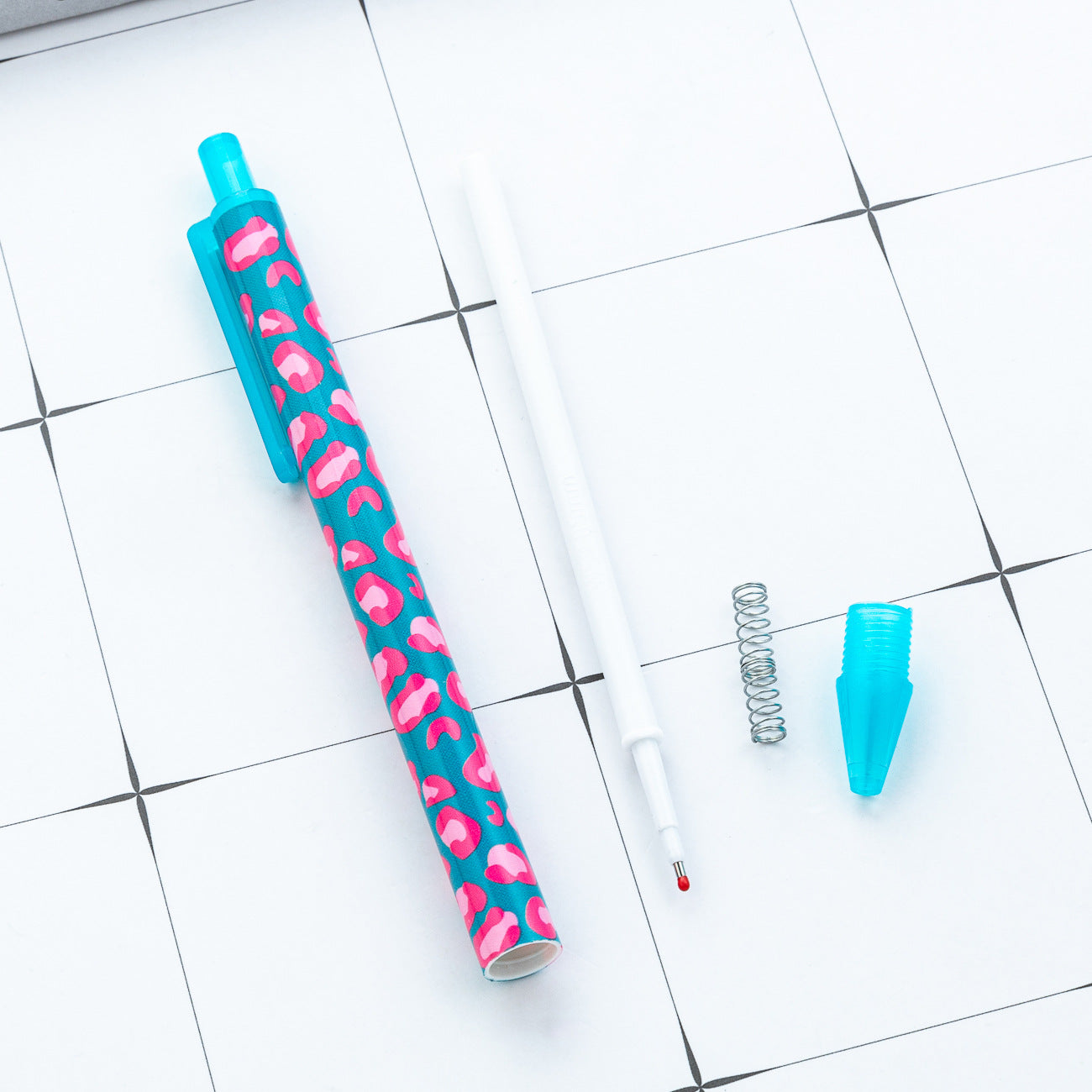Wholesale Creative  cute girly leopard print  pen