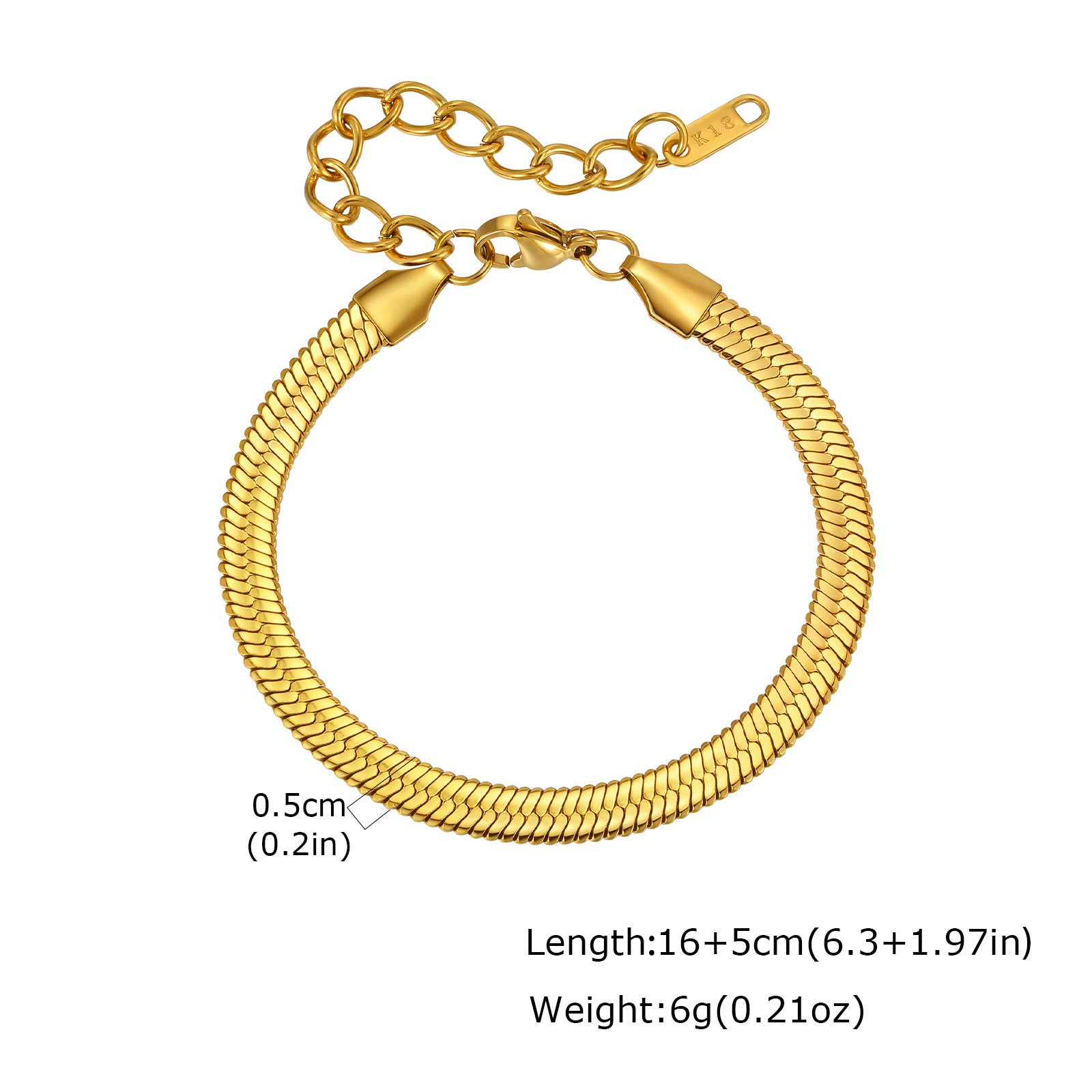 Wholesale 18K Gold Tone Stainless Steel Thin Evil Eye Chain Bracelet Minimalist Layered Design Gift Fashion Jewelry Accessory