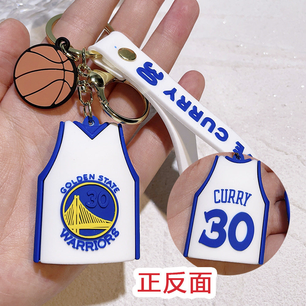Wholesale Basketball jersey keychain