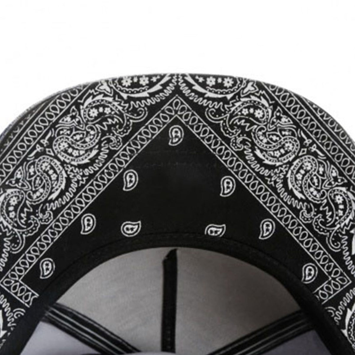 Wholesale  Large C Cashew Pattern Printed Embroidered Leather Hip-Hop Baseball Hat