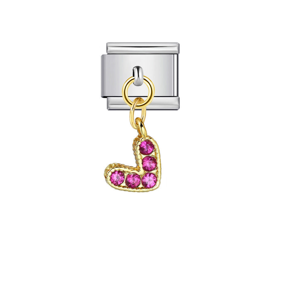 Wholesale Pendant Modular Bracelet Stainless Steel Fashion Accessoryv