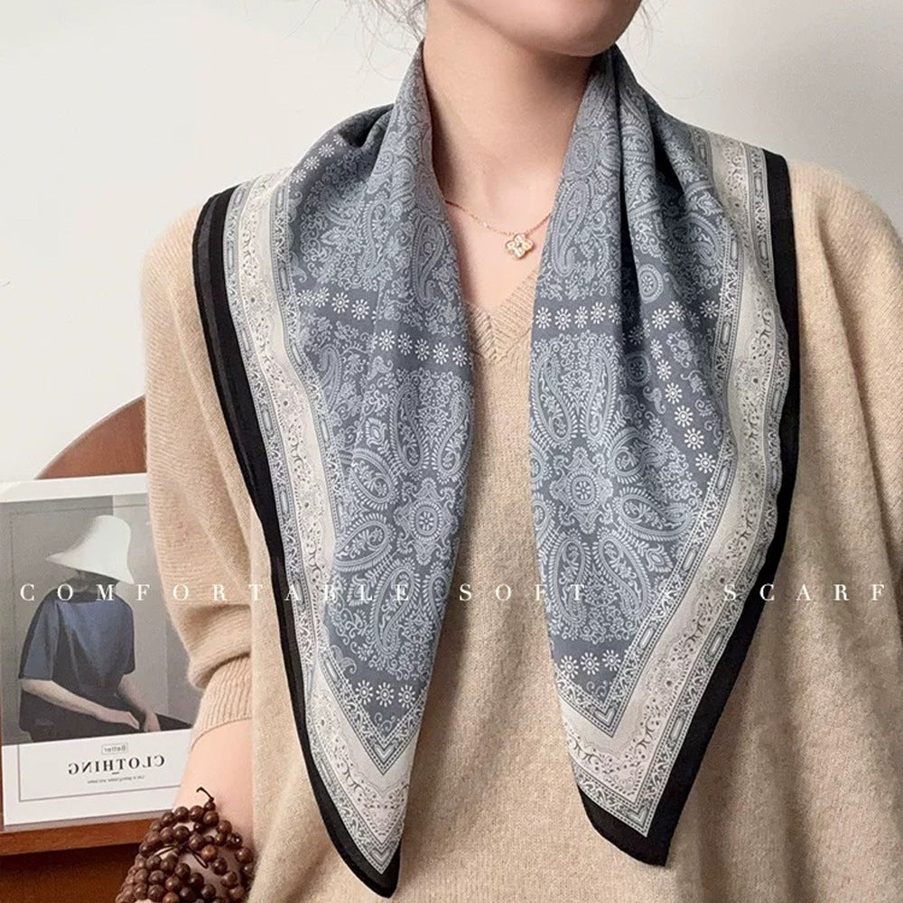 Wholesale Mulberry  Silk f70* 70cm Large Square  Scarf