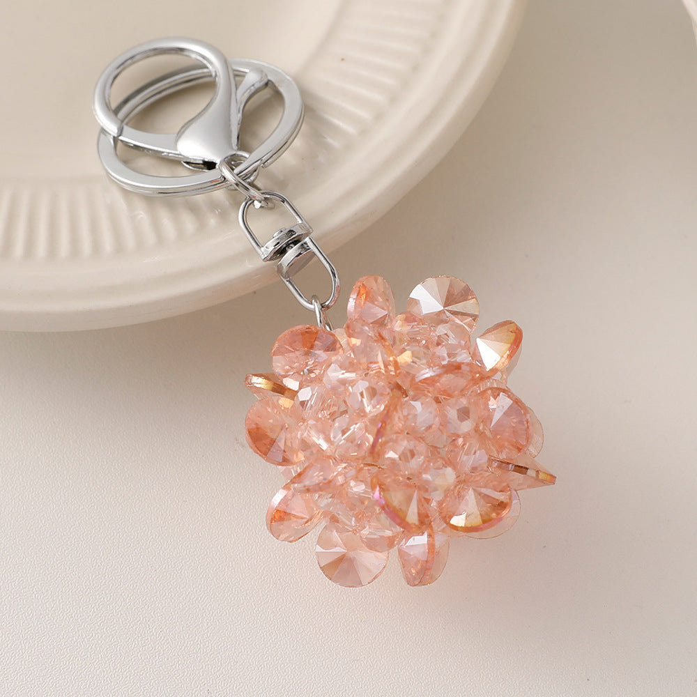 Wholesale Crystal Ball Car Metal Keychain ACC-KC-CH059