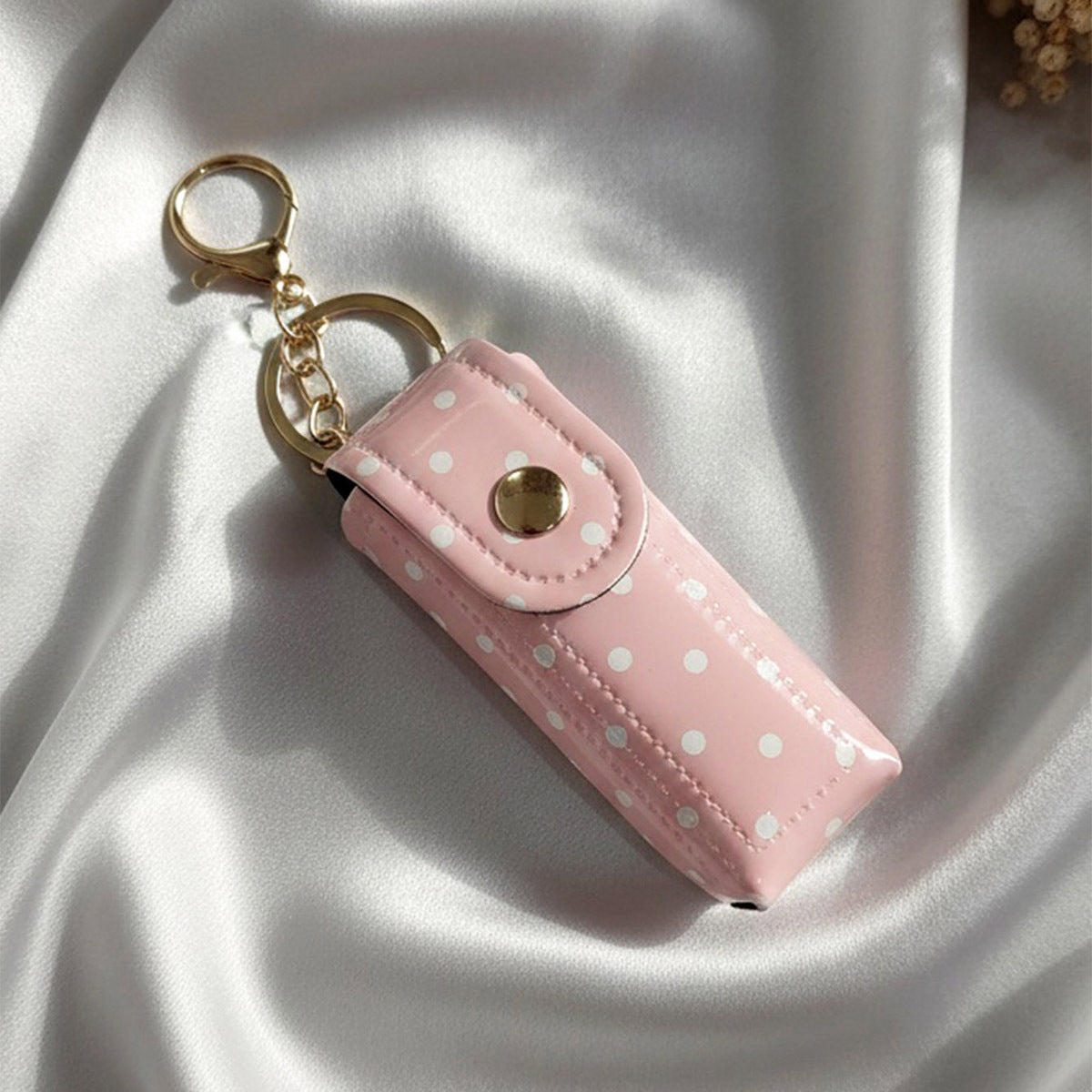 Wholesale Trendy Polka Dot PU Leather Coin Purse Bag Charm Fashion Accessory