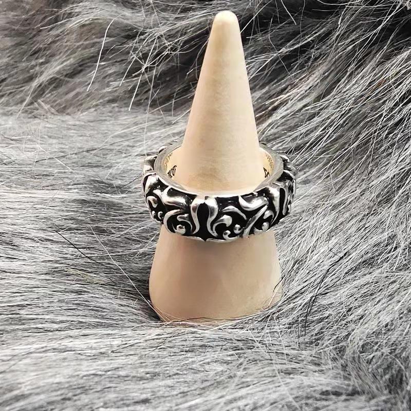 Wholesale Cross Sterling Silver Rings ACC-RS-YuMei009