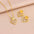 Wholesale Light Luxury Titanium Steel Zirconium Love Necklace Earrings Jewelry suit