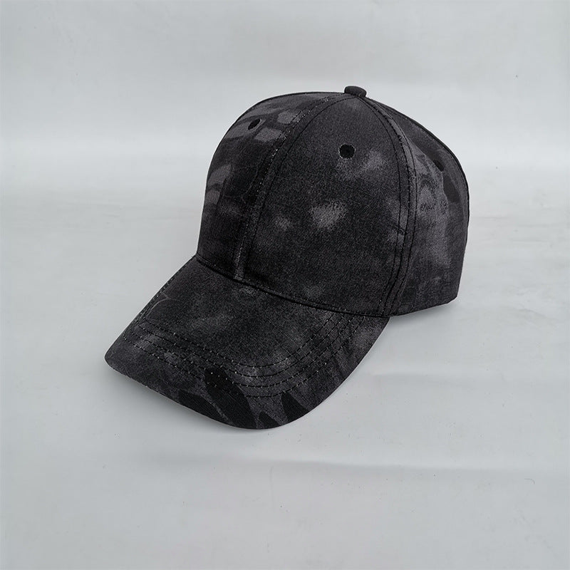 Wholesale  plaid camouflage hat  baseball cap