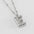 Wholesale  bubble letter necklace 18K stainless steel English letter pendant jewelry