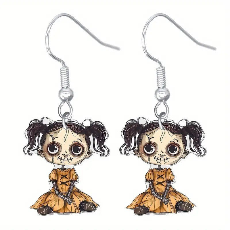 Wholesale 5pcs acrylic earrings