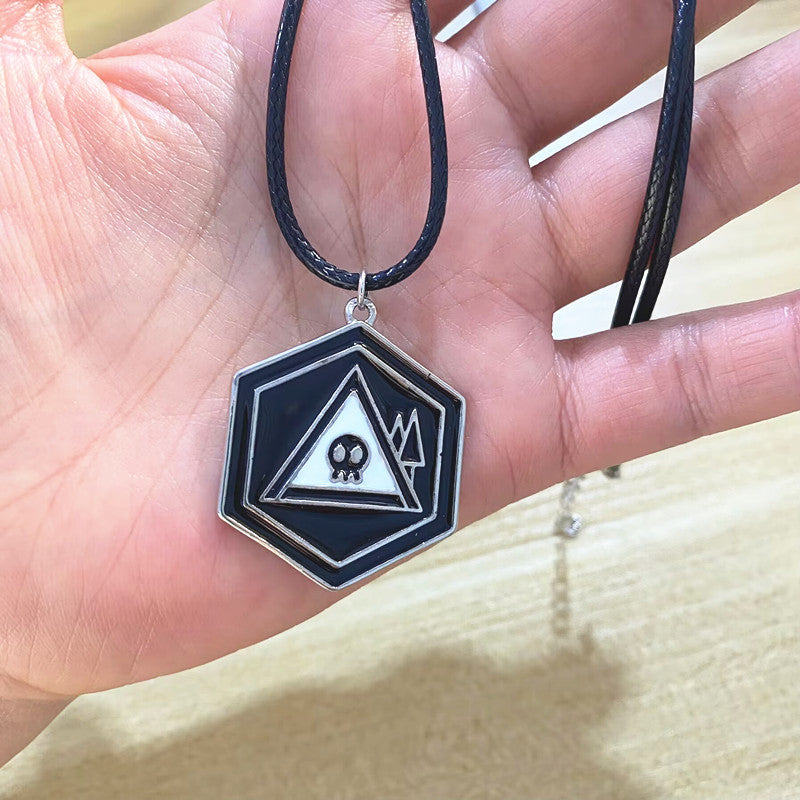 Wholesale  skull pendant necklace clavicle chain