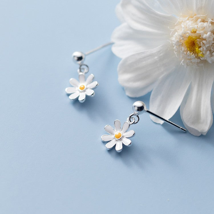 Wholesale  small daisy earrings with flower earrings