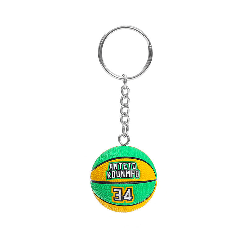 Wholesale Letter Basketball Creative Keychain ACC-KC-Teguang004