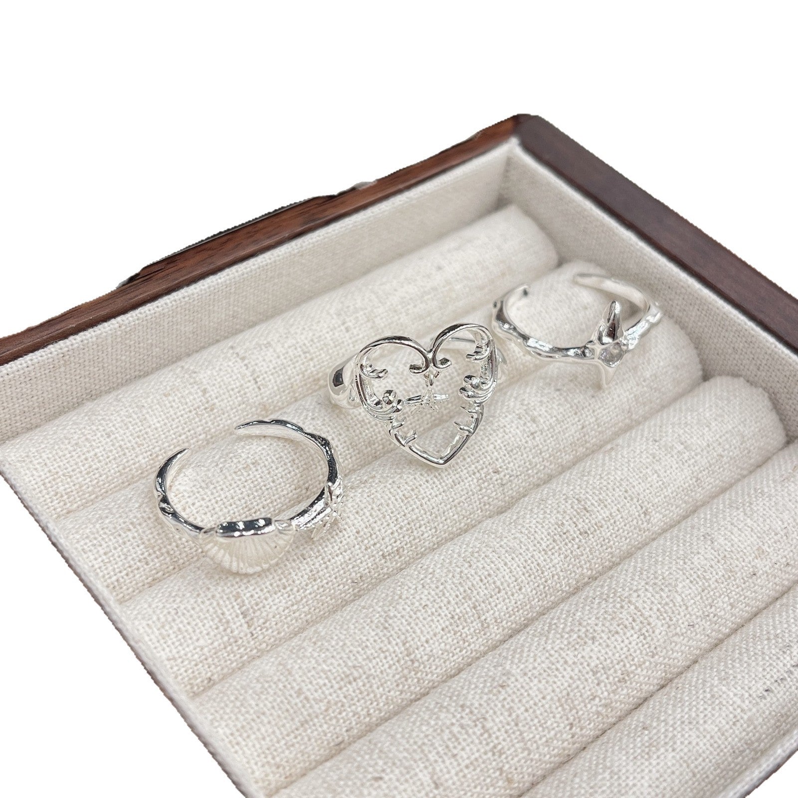 Wholesale Irregular Hollow Opening Ring