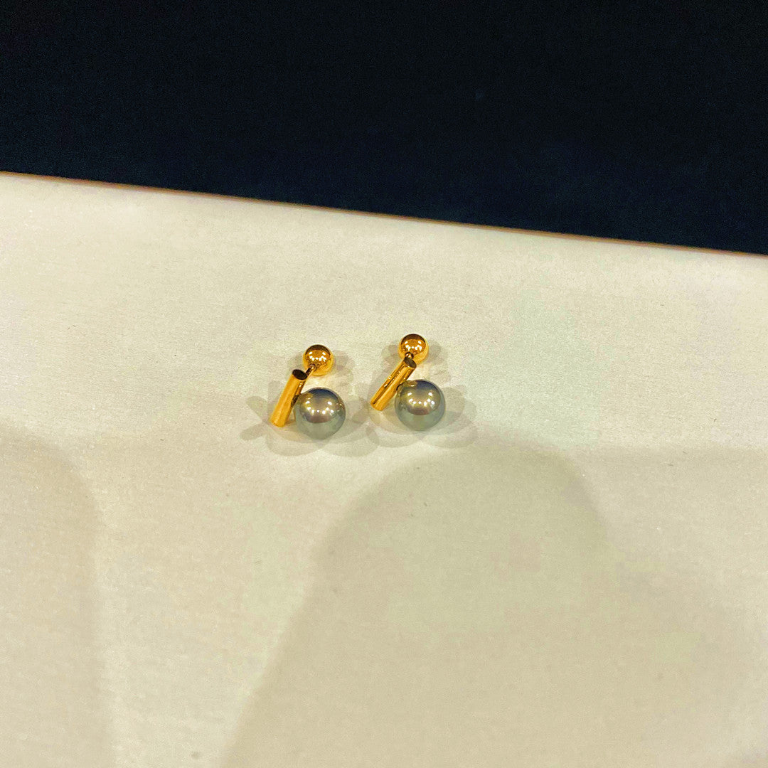 Wholesale Titanium Steel Non-fading Screw Mini Earrings ACC-ES-YZXW001