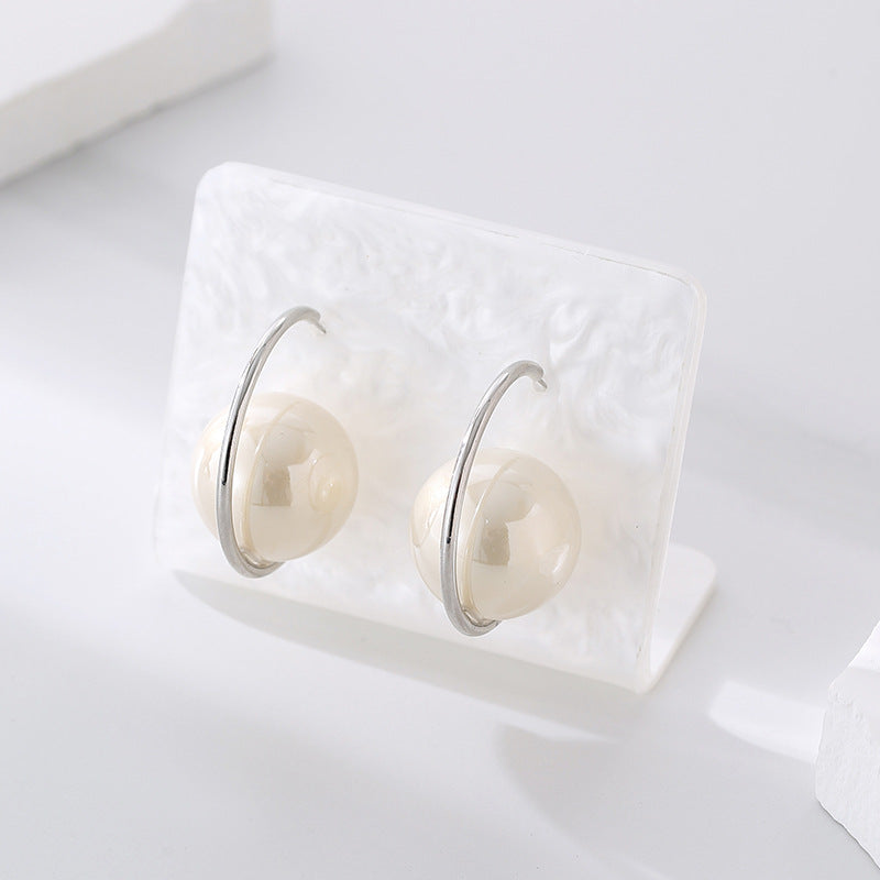 Wholesale 925 Silver Needle Light Luxury Elegant Earrings