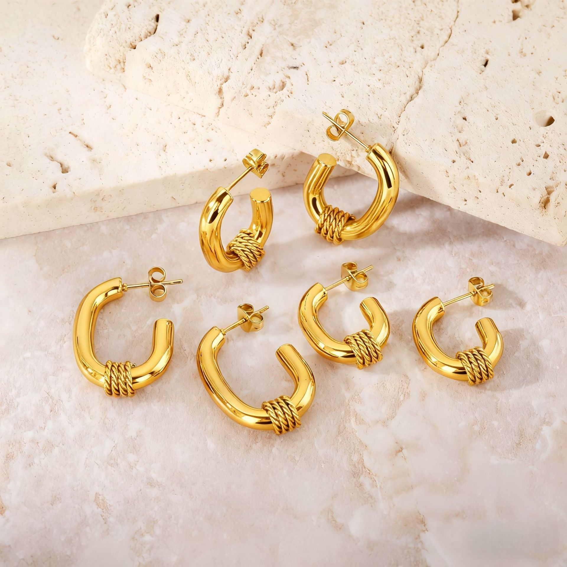 Wholesale anti-allergic non-fading earrings