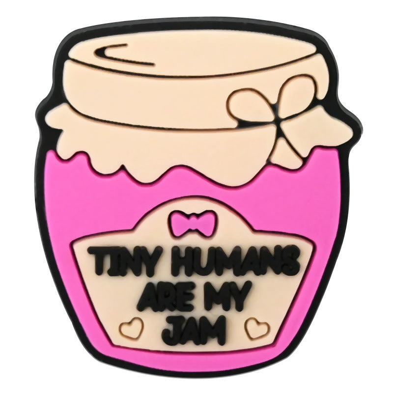 Wholesale  Random 100pcs medical series clogs PVC Soft Rubber Shoe Buckle Decoration