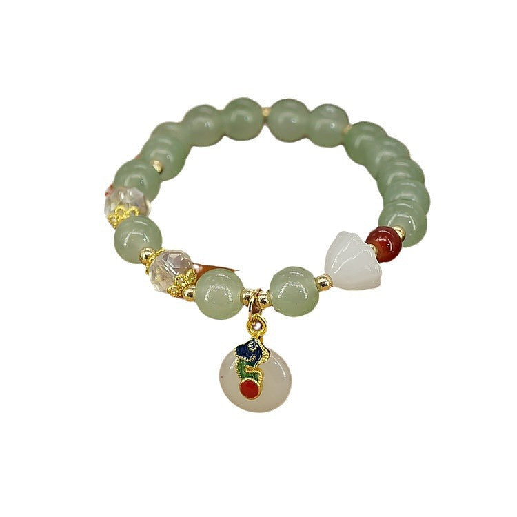 Wholesale Mixed Material Glass Inlay Jewelry Accessory Resale Gift