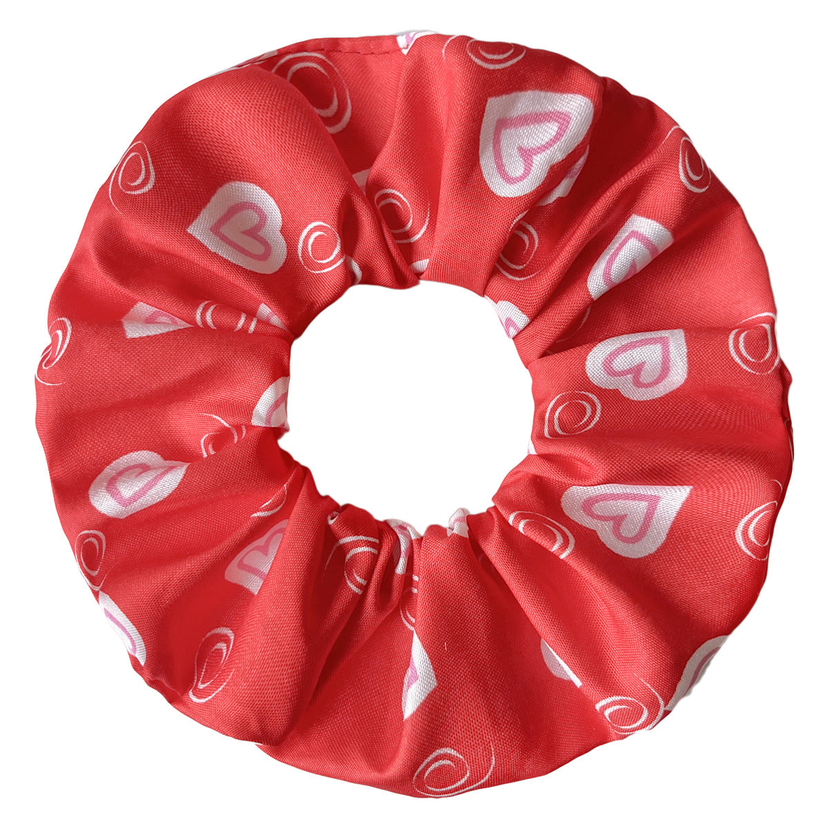 Wholesale  Valentine' s Day Colorectal Hair Loop Love Lip Pattern Hair Accessories