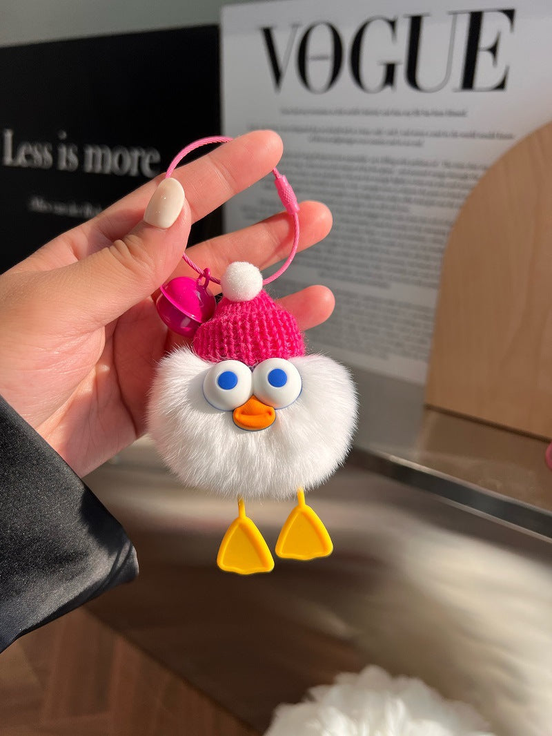 Wholesale Cute Plush Duck Keychains ACC-KC-Chengx004