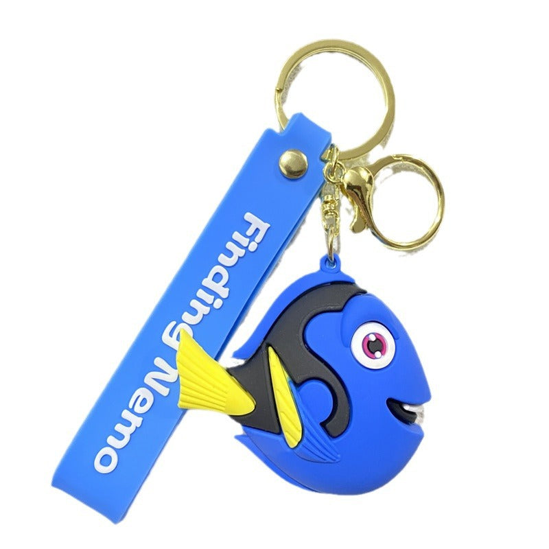 Wholesale Cartoon PVC Soft Glue Keychain ACCVIP-KC-WuY002