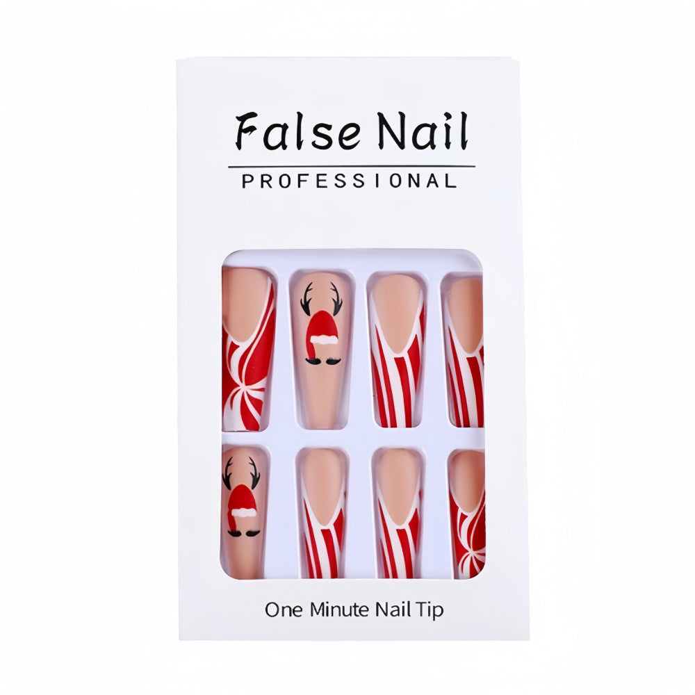 Wholesale 24 Pieces/ box Christmas  Elk Horn Nail