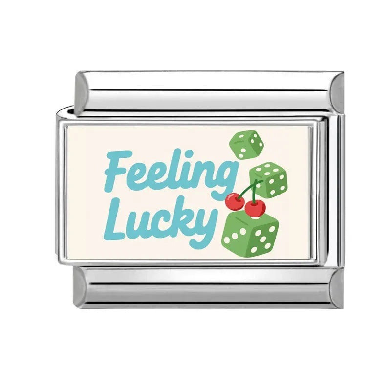 Wholesale Italian ModularValentine' s Day Collection Love DIY  Bracelet