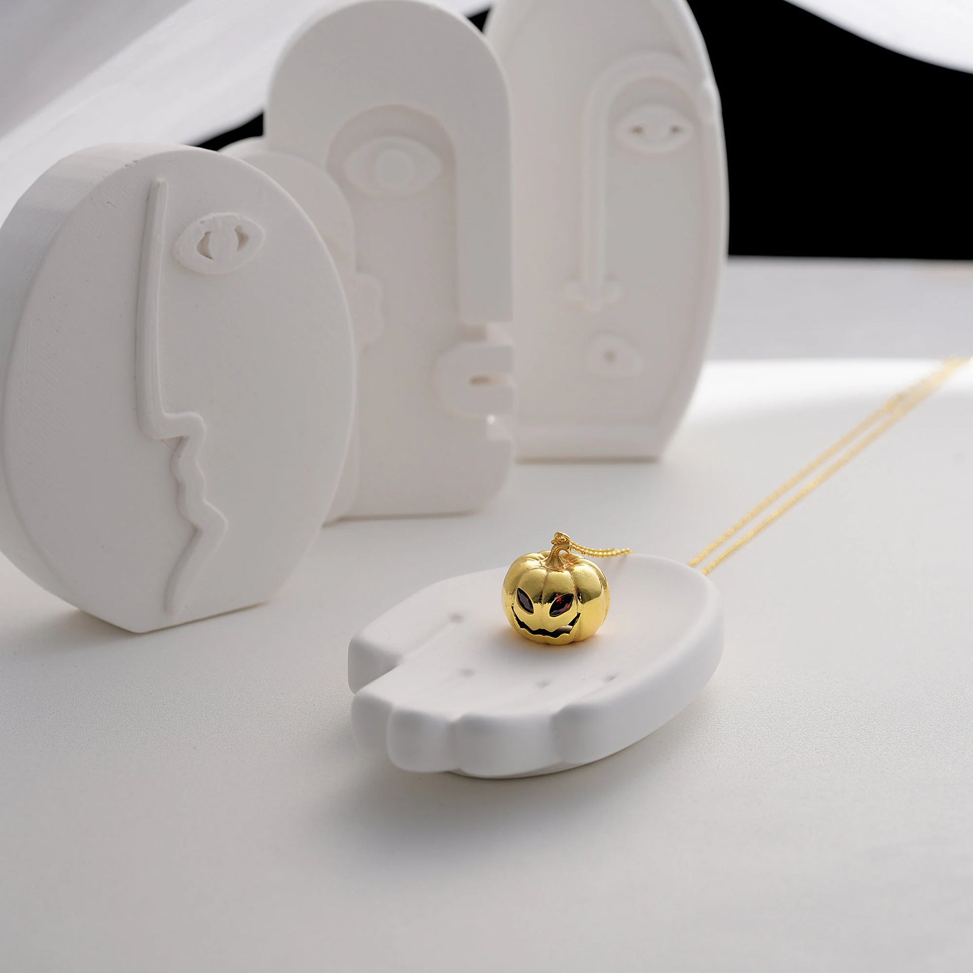 Wholesale  Pumpkin Halloween Necklace