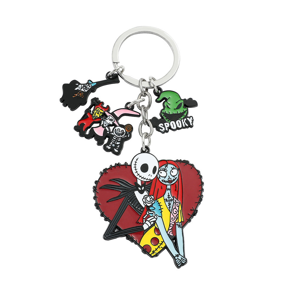 Wholesale Halloween Cartoon Anime Metal Keychains ACC-KC-YBY002