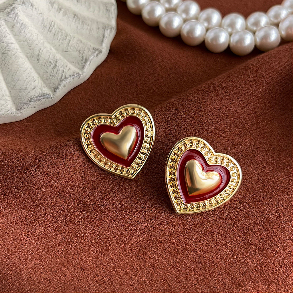 Wholesale Oil Drop Luxury Pearl Earrings