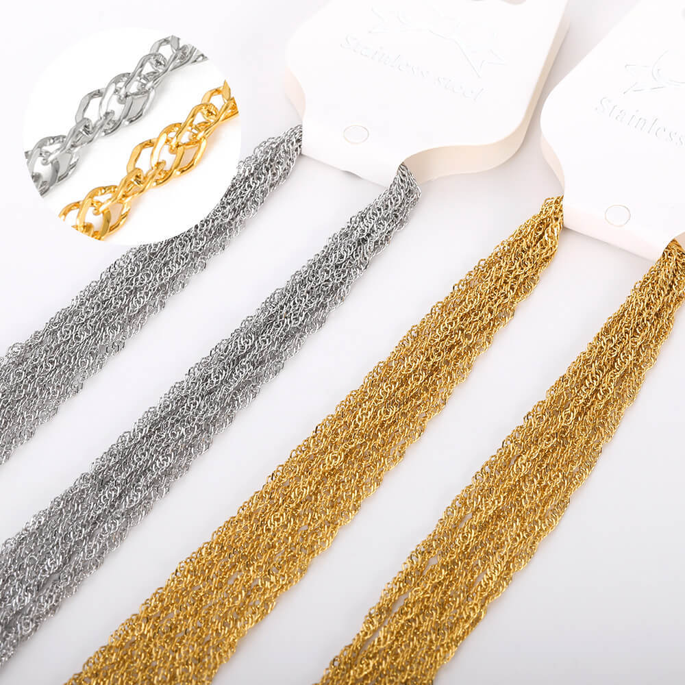Wholesale Stainless steel chain necklace