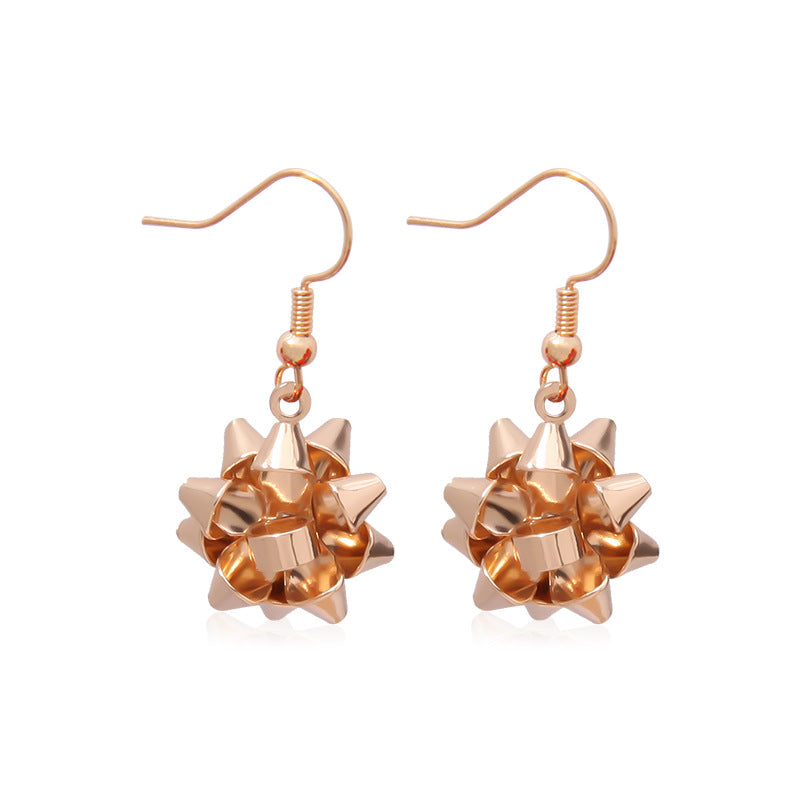 Wholesale Christmas Alloy Diamond Bell Snowflake Christmas Tree Earrings ACC-ES-Bingl004