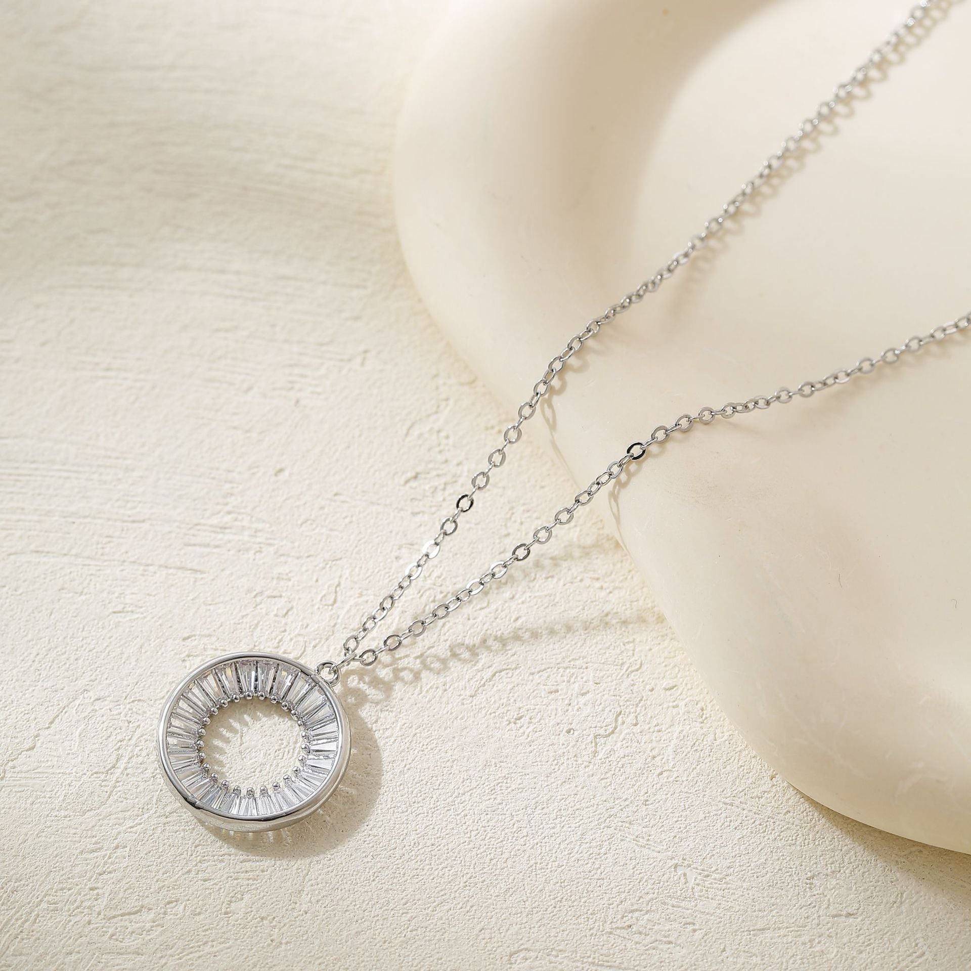 Wholesale Gold and Silver Two-color Necklace