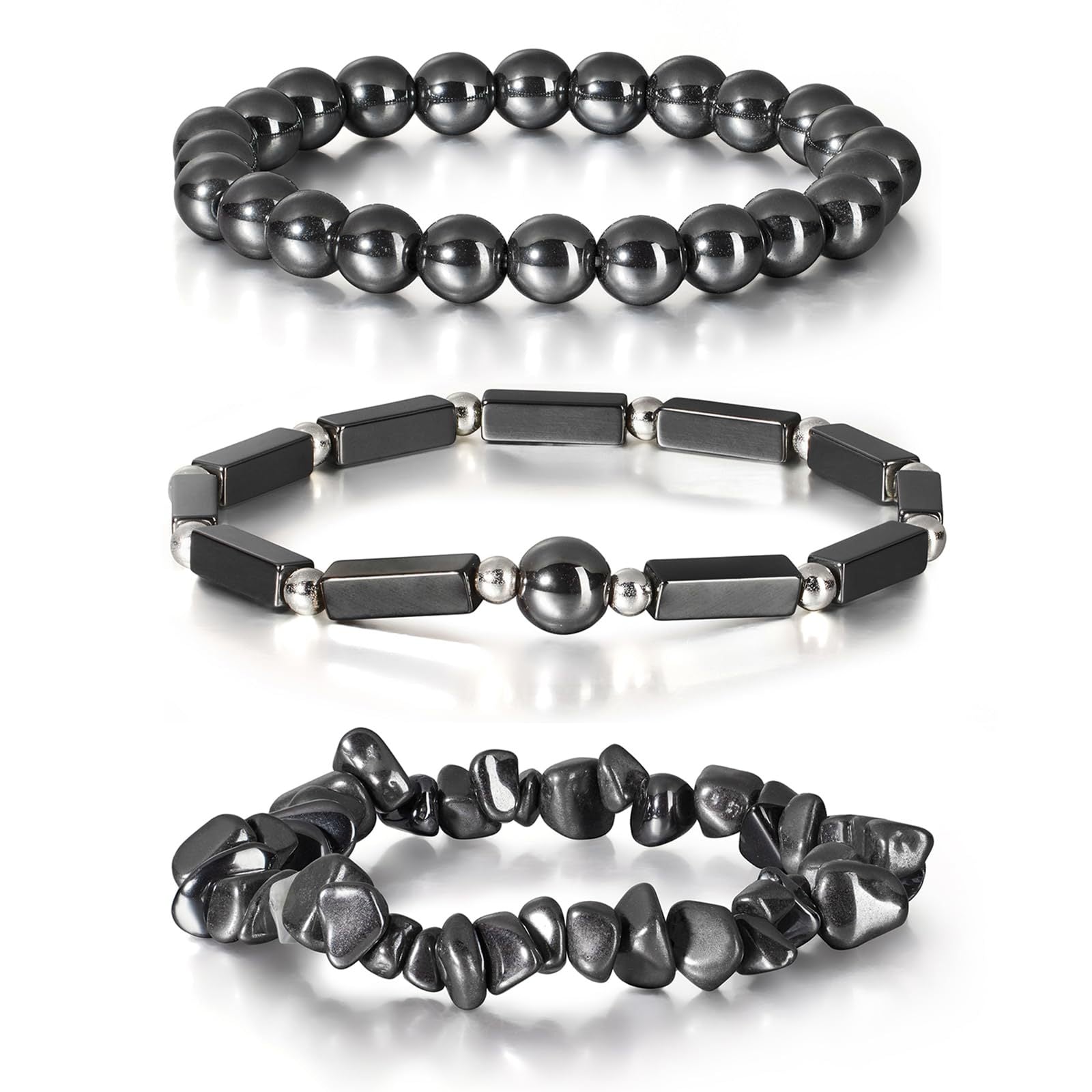 Wholesale Amethyst Square Stone Bracelet