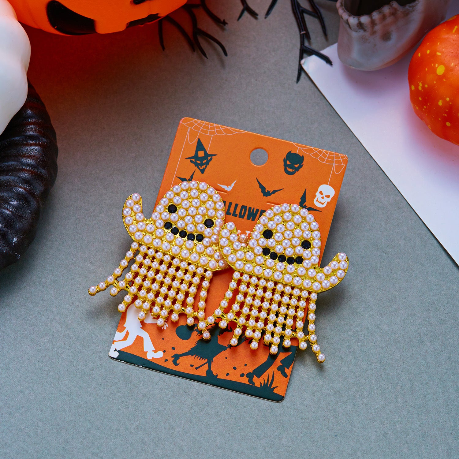 Wholesale Alloy  Ghost Earrings Fashion Accessory Gift Boutique Resale