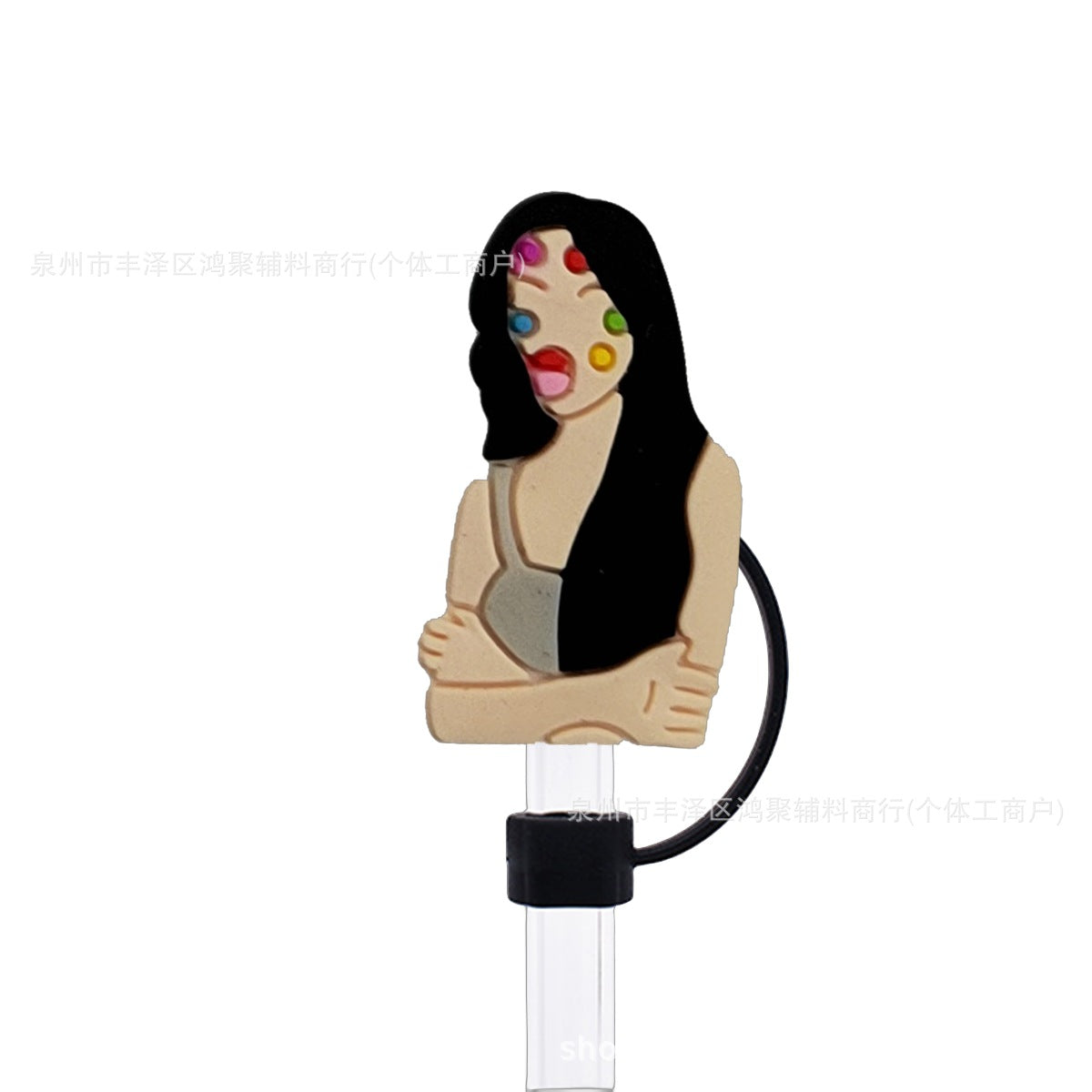 Wholesale Wholesale 10pcs Silicone  Straw Cover Straw Tube Cap