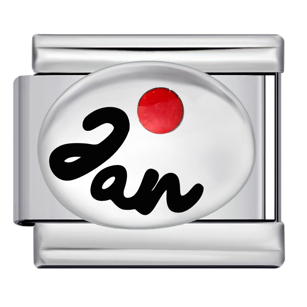 Wholesale Italian Charm Bracelet 9mm DIY Splicing 12 Birthstones Stainless Steel Composable Bracelet