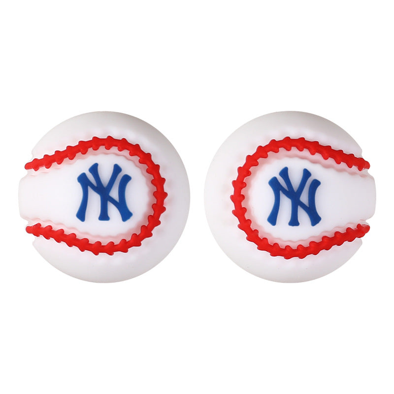 Wholesale 20pcs Baseball Football Focal Beads DIY Bead Accessories ACC-BDS-RongFa056