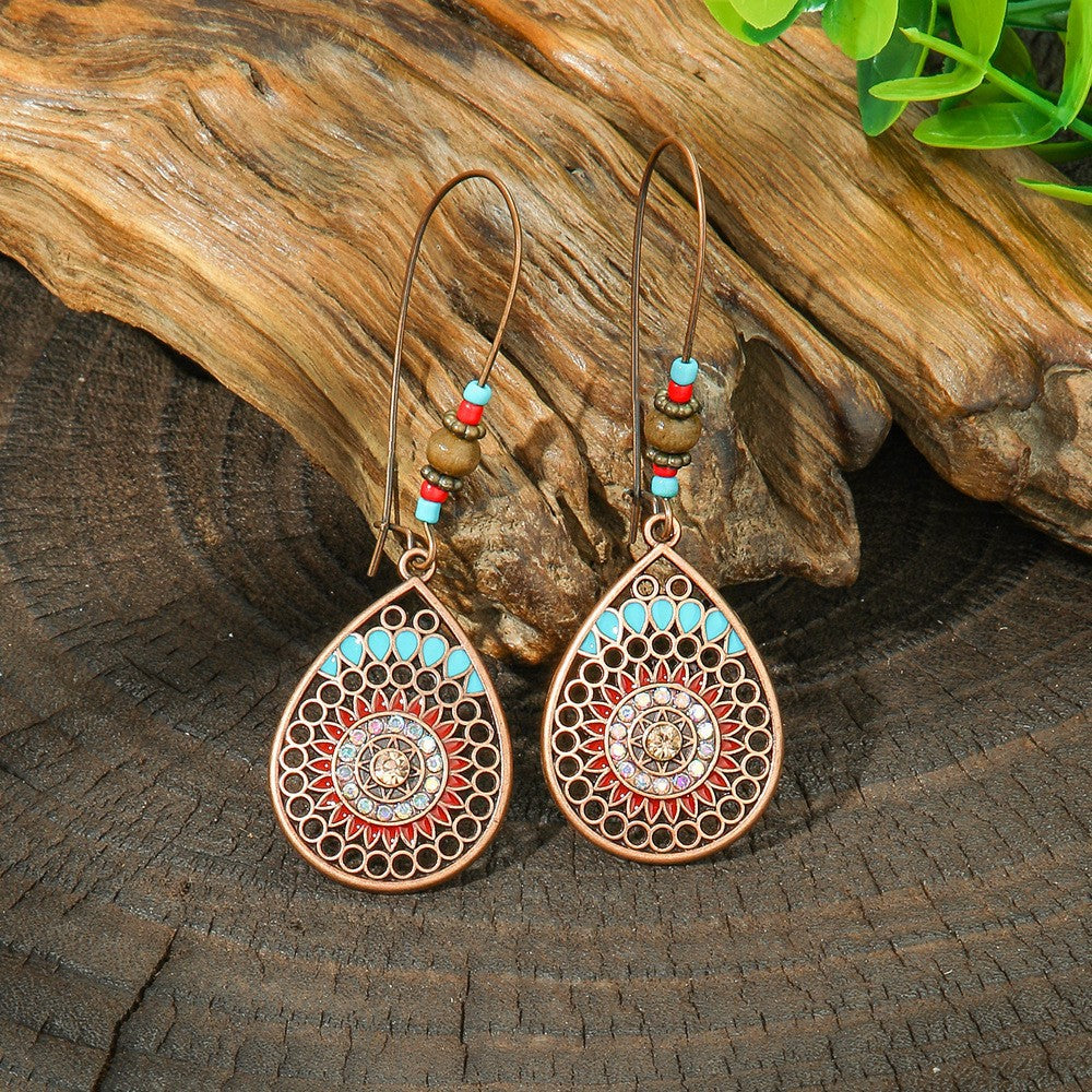 Wholesale Retro Drop Earrings,  Alloy Fashion Jewelry for Boutique Resale
