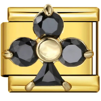 Wholesale  Italian Charm Bracelet 9mm DIY Star Sports  Creative Stainless Steel Composable Bracelet