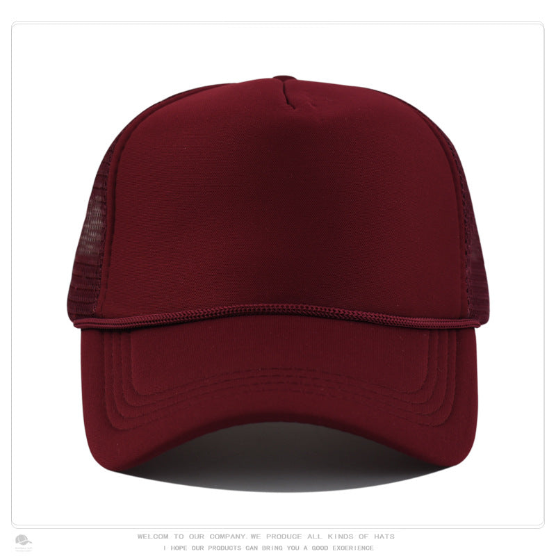 Wholesale Sponge plate printed embroidered rope men' s baseball cap Hat