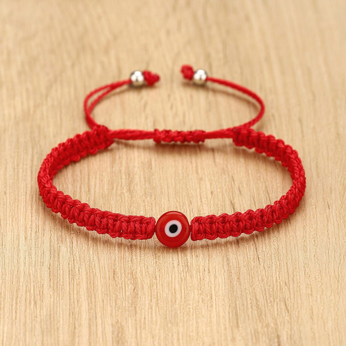 Wholesale Evil Eye Colorful Handwoven Bracelet Beach Vacation Unisex Couple Trendy Jewelry Accessory