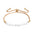 Wholesale Adjustable Gold Plated Chain Bracelet